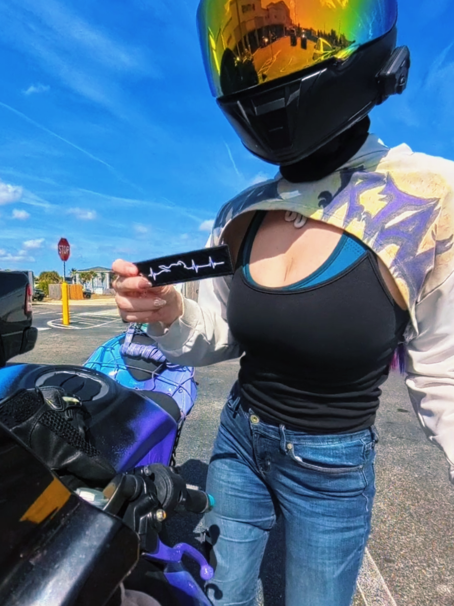 Pulse Motorcycle Key Chain #biketok #bikerchick #motorcycleaccessories #keytag #bikersoftiktok 