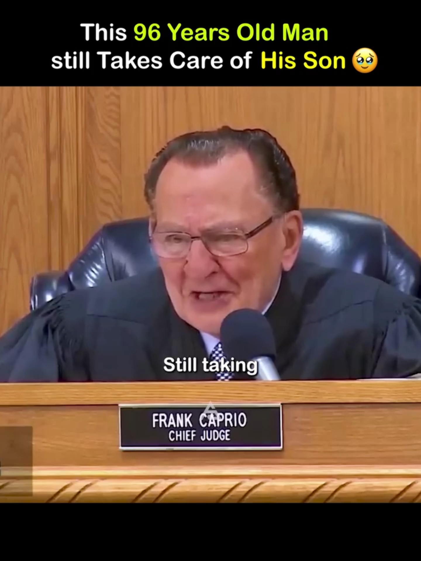 This Is What Parenting Is All About! 👨‍👦❤️ At 96 years old, this man stood in court for a school zone speeding violation — but he had a reason. He was driving his 63-year-old son to a bloodwork appointment. His son has cancer. And despite his own age and health, this father still shows up — every two weeks — without fail. “I only drive when I have to,” he said. Not to go out. Not for leisure. But to care for his boy. The judge was visibly moved. “You’re what America is all about,” he said. Case? Dismissed. Respect? Earned forever. 💡 Lesson? Parenting doesn’t stop when the child grows up. It’s a lifetime vow — of love, duty, and quiet sacrifice. 👇 Tag someone who reminds you what real love looks like. #foryoupage #fyp #foryoupageofficiall #dad #father #judge #court #lifelesson #emotional #family