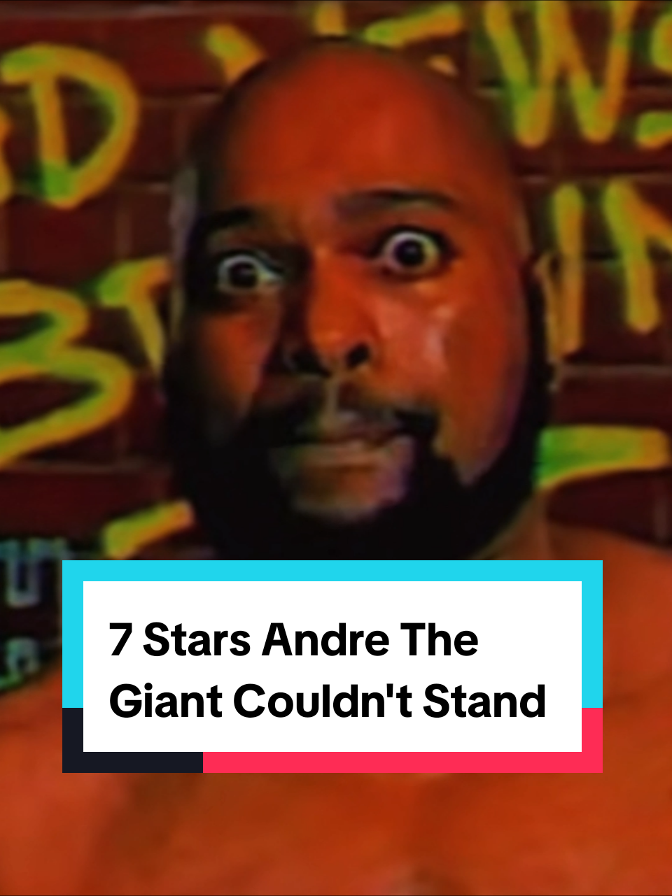 7 Stars Andre The Giant Couldn't Stand #andrethegiant #actor #celebs #longervideo 