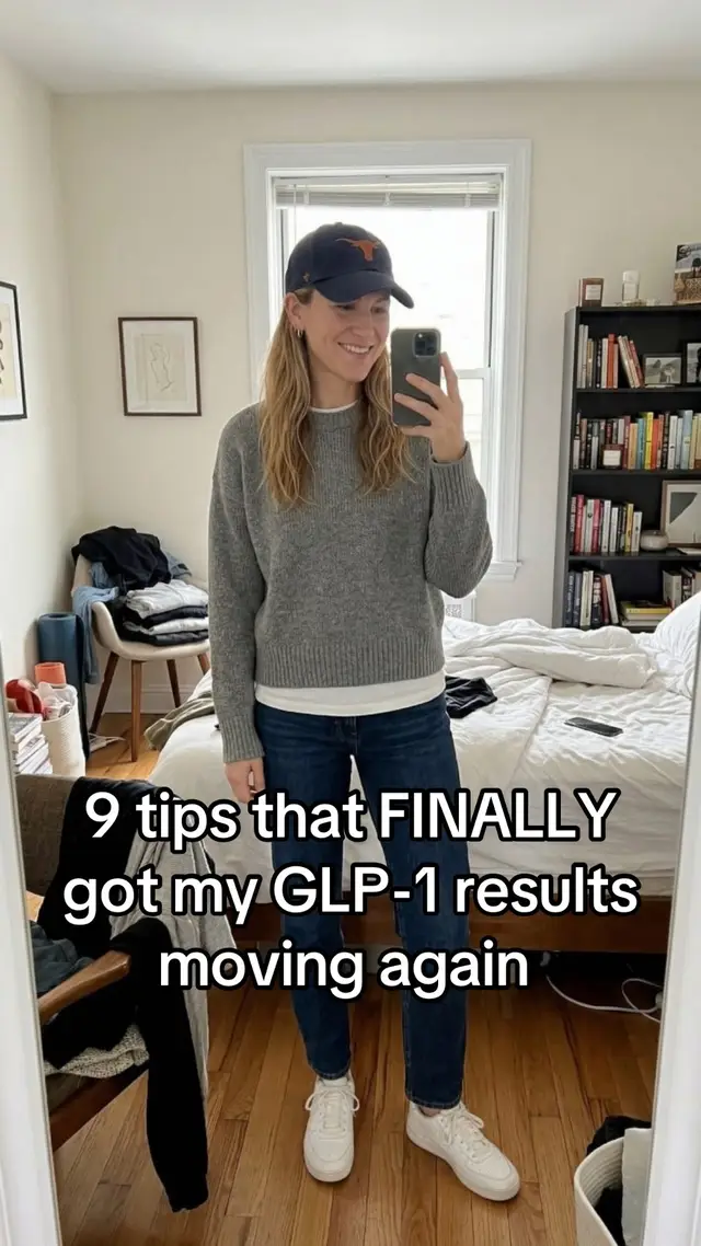 9 tips that finally got my GLP-1 results moving again ⚠️ I was stuck for over a month doing everything I thought was right. These nine changes are what actually unstuck me. 1️⃣ I stopped eating the same exact meals every single day My body had completely adapted to my routine and stopped responding to it. ✅ Same foods same times same portions every day trains your metabolism to coast ✅ I rotated my protein sources and changed my meal timing by an hour and things shifted ✅ Your body responds to variety the same way your muscles respond to new exercises 2️⃣ I front loaded my calories to the first half of the day I was barely eating until dinner then cramming everything in at night. ✅ A real breakfast and solid lunch meant my body had fuel when it actually needed it ✅ Light dinners gave my digestion time to rest before sleep instead of working overtime ✅ My morning energy doubled and my evening bloating basically disappeared 3️⃣ I committed to ten thousand steps a day no excuses Not intense cardio. Just consistent daily movement that I wasn't getting before. ✅ I was sedentary most of the day between meals and wondering why my body wasn't burning ✅ Walking is low stress enough that it doesn't spike cortisol or eat into recovery ✅ The steps added up to an extra three hundred to four hundred calories burned daily without me feeling it 4️⃣ I started eating protein within thirty minutes of waking up I used to skip breakfast entirely and coast on coffee until noon. ✅ Your body is in a fasted state all night and it needs protein to stop breaking down muscle ✅ Even a quick shake or two eggs before coffee kickstarts your metabolism for the day ✅ My afternoon crashes disappeared once I stopped running on empty every morning 5️⃣ I finally got honest about my water intake I thought I was drinking enough. I was barely hitting half of what I needed. ✅ I started tracking my water in the DreamMe GLP-1 app and my actual daily average was embarrassing ✅ Added electrolytes every morning and sipped throughout the day instead of chugging ✅ The headaches and fatigue I blamed on the 💊 were just dehydration the entire time 6️⃣ I swapped one cardio day for a full body strength session Running was my comfort zone but it wasn't doing what I needed anymore. ✅ Strength training preserves muscle during weight loss which keeps your metabolism running higher ✅ Muscle burns more calories at rest than fat does so building it pays off every hour of the day ✅ My scale weight barely changed but my waist dropped an inch in three weeks 7️⃣ I stopped eating anything after 7pm Late night snacking was undoing my entire day without me realizing it. ✅ Your digestion is slowest at night and GLP-1s make it even slower ✅ Eating late meant waking up bloated nauseous and heavier every single morning ✅ A hard kitchen closed rule gave my stomach the break it needed to actually reset overnight 8️⃣ I started planning my meals around my 💉 cycle I was eating the same way every day regardless of where I was in my dose week. ✅ Light easy meals for the first two days after my shot when side effects peak ✅ Higher calorie higher protein meals on my good energy days when my body can handle it ✅ I map my whole week around my dose day in the DreamMe GLP-1 app and my consistency went from random to dialed in 9️⃣ I gave myself a full reset week where I changed nothing and just rested I was so stressed about being stalled that the stress itself was making it worse. ✅ Cortisol from constant worry does the same damage as cortisol from no sleep ✅ I walked ate at maintenance and slept eight hours for seven straight days ✅ Lost two pounds during that rest week after a month of absolutely nothing 💬 What finally got your results moving when you felt stuck? Drop your answer because someone scrolling right now needs to hear exactly that.