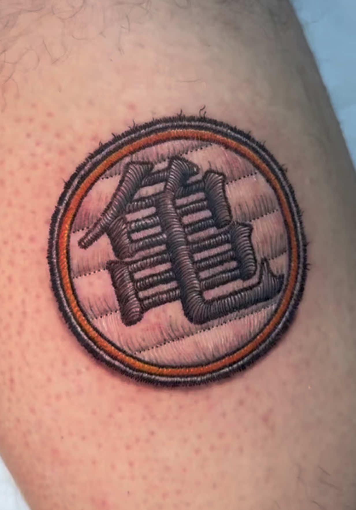 Patch Tattoo  #tattooidea #tatuajesoriginales #tattoobordado #significadotatuaje #animetattoo 