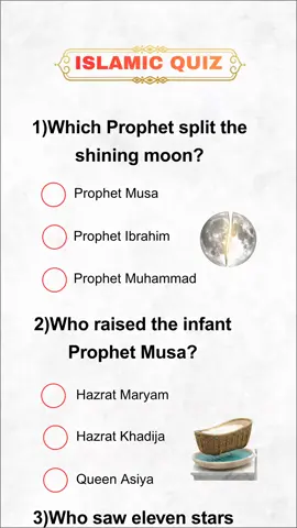 Islamic knowledge quiz questions trivia #islamic #info #islamicknowledge #trivia #quiztime 