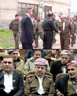 بەڕێز مەسرور بارزانی لەمەراسیمی پرسەی شەش پێشمەرگەی بەغەدر شەهیدکراو.