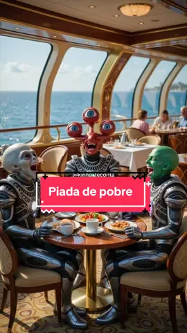 Piada de pobre #pobre #piadas #aliens #dinheiro #humor 