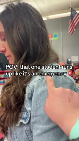 Sometimes I feel like I can catch anxiety. #kindergartenteacher #kindergartenlife #teachertiktok #tattletail #pov