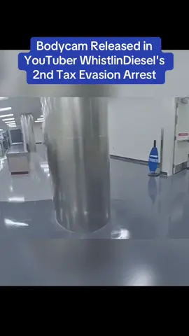 Bodycam Released in YouTuber WhistlinDiesel's 2nd Tax Evasion Arrest.  