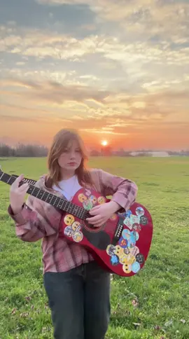 Dominic Fike - babydoll  guitar cover by me from Kuban 💜 #cover #babydoll #singing #guitar #sunset 