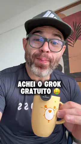Descobri um jeito de utilizar o GROK de graça 🚀🤑 #inteligenciaartificial #tiktokshopbrasil #creatorsearchinsight #criadordeconteudo 