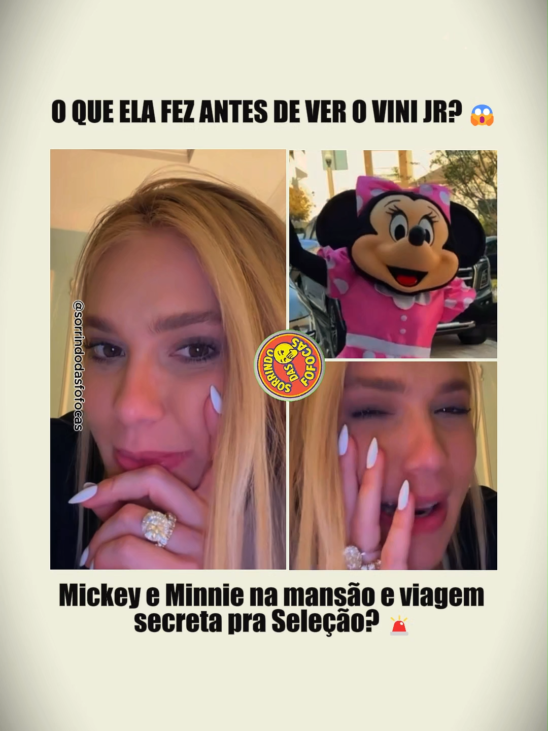 @zeviannaegabriel  Essa despedida milionária chocou a web! 😱 Virginia leva Mickey e Minnie pra mansão antes de viajar o mundo pra ver o Vini Jr na Seleção. Exagero ou meta de vida? Comenta aí! ✨ #virginia #vinijr #selecaobrasileira #fofoca #disney #zeviannaegabriel #zeviannaegabrielclipfy #clipfyleague