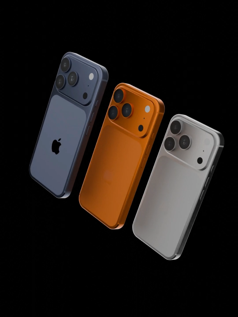 Animación 3D del iPhone 17. Contáctame si necesitas animaciones 3D!. #iphone17promax #3danimation #marketing @apple 