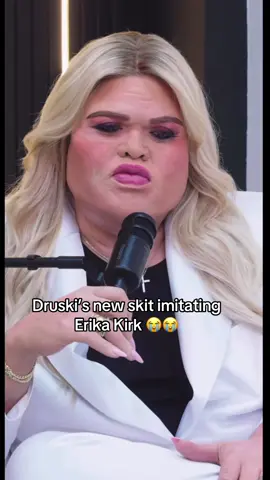 Druski’s new skit as Erika Kirk is crazy 😂😂 #fyp #viral #xyzbca #druski #funny 