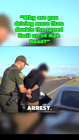 “Why are you driving more than double the speed limit on 50 Mph Road?”#lawenforcement#sheriffdeputies#criminalspeed#cops