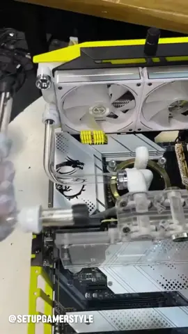 The Ultimate Pikachu Gaming PC ⚡ i9-12900K + RTX 3090 Build - 5 ‏Building with the elite Intel i9-12900K and the massive RTX 3090 Vulcan. We have engineered a full custom acrylic water-cooling loop inside the Pikachu-themed Jonsbo MOD5 open-frame case. With 64GB of Trident Z Royal RAM and premium Lian Li Uni Fans, this build is the perfect fusion of high-end hardware and custom anime art. ⚡🔊 ‏ :Full Build Specs‏- CPU: Intel Core i9-12900K (16-Core Beast ⚡) ‏- Cooler: Full Custom Acrylic Water Cooling Loop (Pikachu Theme) ‏- Motherboard: MSI MPG Z690 EDGE TI WIFI ‏- RAM: 64GB G.Skill Trident Z Royal DDR4 3600MHz (32GB*2) ‏- Storage: 1TB Samsung 980 PRO + 4TB Western Digital Blue ‏- GPU: Colorful iGame RTX 3090 Vulcan OC 24G ‏- PSU: Corsair RM1000X 1000W Gold Full Modular ‏- Case: Jonsbo MOD5 (Pikachu Custom Edition) ‏- Fans: 6x Lian Li Uni Fan SL (White) #gamingpc #pcbuild #gamingpcbuild 