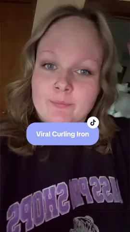 The viral yet very much affordable curling iron. I absolutely love it! It cut doing my hair in half if not more. I will be using it a lot! Highly recommended! #curlingiron #automaticcurlingiron 