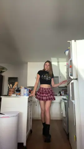 Spot the sticker on my skirt lol 