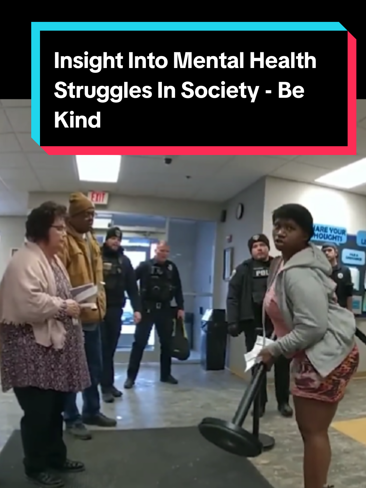 Insight Into Mental Health Struggles In Society and Intertwining with Pollice - (Be Kind) #bodycam #police #MentalHealth #MentalHealthAwareness #hospital 