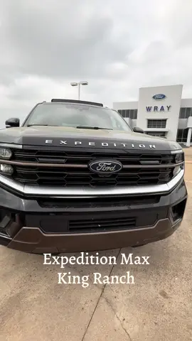 The Expedition Max King Ranch brings together luxury, space, and power all in one. 🤎 Featuring 3 rows of seating with plenty of room for the whole family, a panoramic sunroof and premium King Ranch leather throughout. Whether it’s a road trip or daily drive, this SUV does it all in style. 🔥 #foryoupage #momcar #fyp #kingranch #ford 