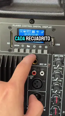 Explicación de los controles de tu cabina