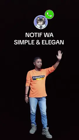 Notif WhatsApp Simple & Elegan jika kalian pakai #notif #notification #notifwa #fyp #notifwhatsapp 