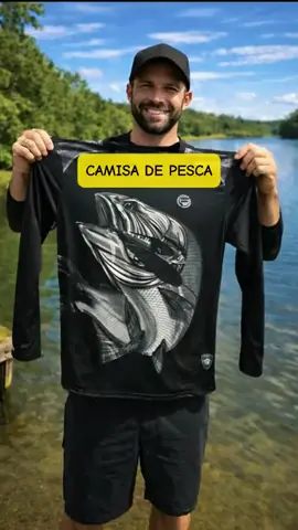 Camisa de pesca #pesca #camisa #pescaria 