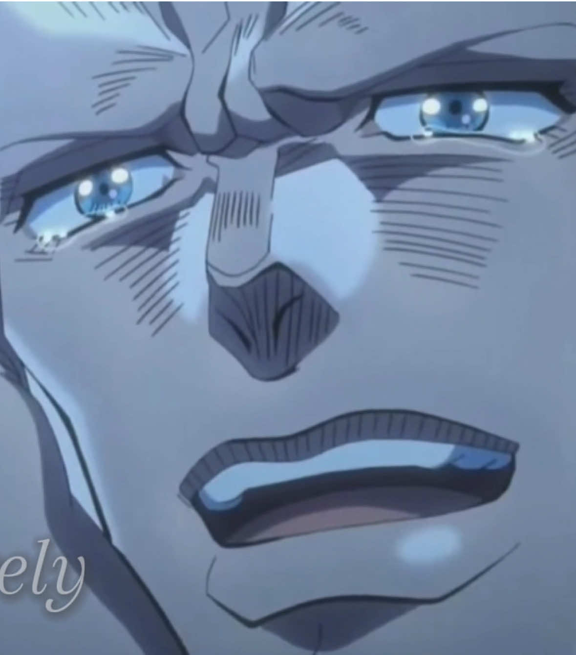 I cant help but cry every time. #jjba #jojosbizarreadventure #polnareff #animefyp #fyp 
