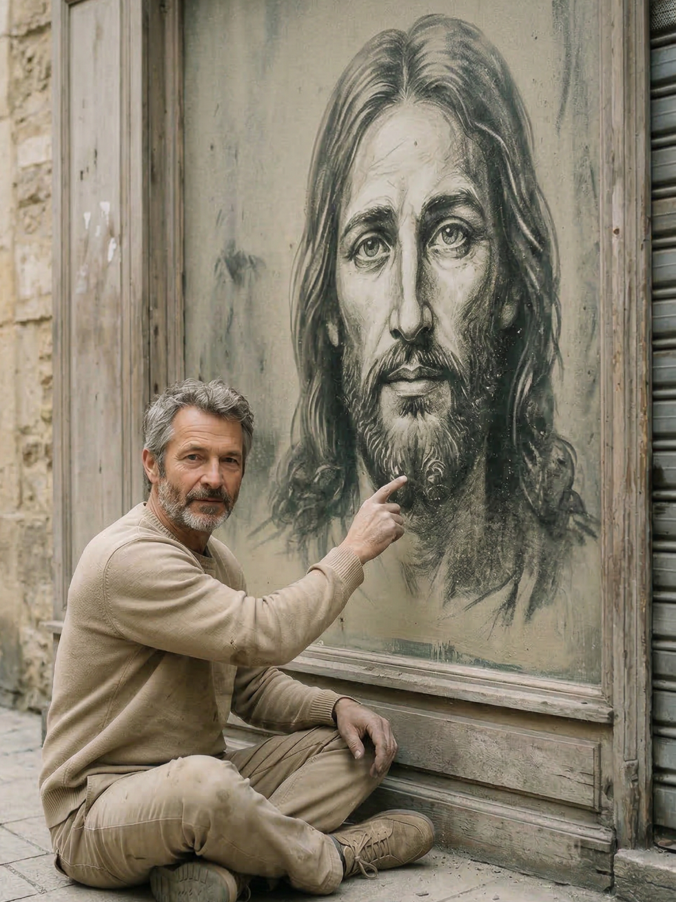 Jesus ist King #jesus #viral #sand #art #glass 