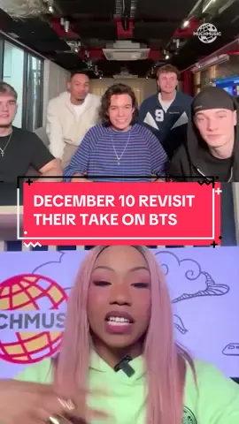 December 10 revisit their take on BTS💜🔥 Watch full interview on YouTube/MUCH🎥 #BTS #December10 #boygroup 
