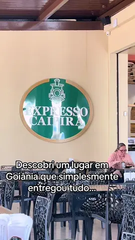 Expresso Caipira… é o tipo de lugar que te faz voltar no dia seguinte ☕️🔥 #viral #goiania #cafeteria #fyp #expressocaipira 