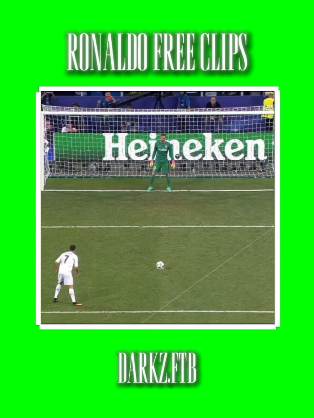 RONALDO FREE CLIPS 🐐 [GOAT]] #CapCut #FootballEdit #CR7 #RealMadrid #Clips 