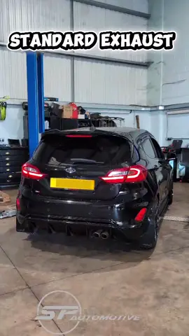 Nice Milltek exhaust upgrade for this fiesta 🔥#carsoftiktok😈 #fiestast #milltekexhaust #ford #modifiedcars 