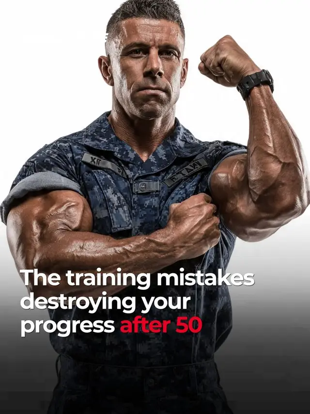At 50, your body still responds to training. It just doesn’t respond the same way it did at 25. That’s where most men get it wrong. The biggest mistake isn’t training too little. It’s training like you’re still 30. High-intensity sessions every day, heavy loads without proper preparation, and overly demanding programmes lead quickly to injury, joint pain, or burnout. The body still adapts — it just needs a smarter approach. For most men over 50, the sweet spot is isometric work, unilateral training, and controlled tempos — no more than 4 to 5 exercises per session, three times a week. Between sessions, muscle needs more time to recover — and that window gets longer with age. Training hard every day without adequate rest leads to injury or burnout. The question isn’t whether you can still build muscle after 50. You can. The question is whether you’re willing to change what isn’t working. What did you change about your training after 40? musclebuilding over50fitness strengthtraining fitnessmotivation menshealth