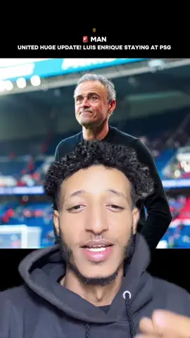 Man United just got BAD news 😬 Luis Enrique is staying at PSG… Who should be the next manager now? 🤔🔥 #manutd #psg #luisenrique #transfernews #fyp 