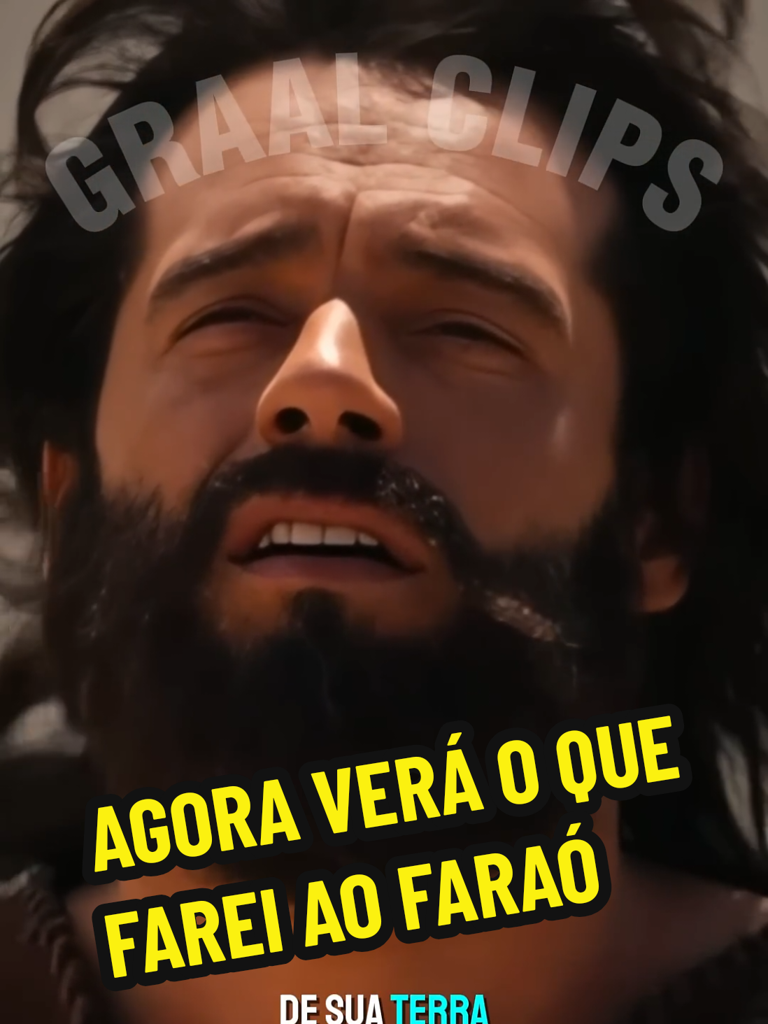 Deus Responde ao Clamor do Povo  e Fala com Moisés em Voz Humana! 😱🔥 #osdezmandamentos  #fé #moisés #biblia #graalclips