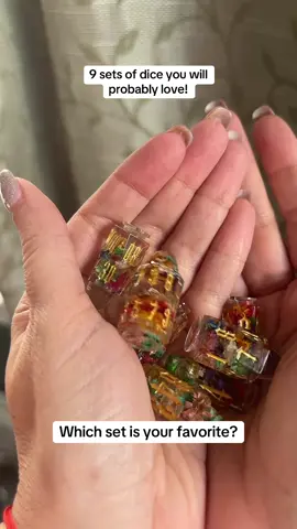I love dice, I will never stop collecting dice, and Critical Hit Emporium has many of my favorites! #dice 