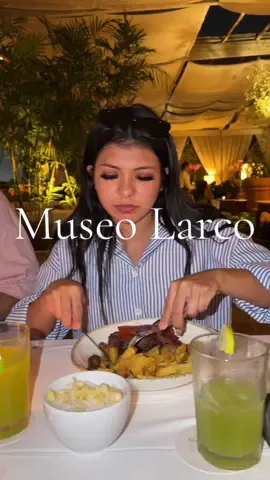 Museo Larco el restaurante más romántico de todo Lima #peru #Foodie #foodieperu #comidaperuana #restaurante @Museo Larco 