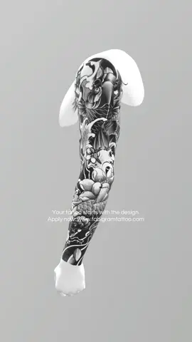 Tattoo ideas for men japonese Proyectos grandes. No tatuajes pequeños. El primer paso es el diseño completo en 3D. 👉🏻www.fabigramtattoo.com  Ideas de tatuaje de brazo completo religioso  #tattooideas #tatuaje #tattoo #tatuajes #fabigram 