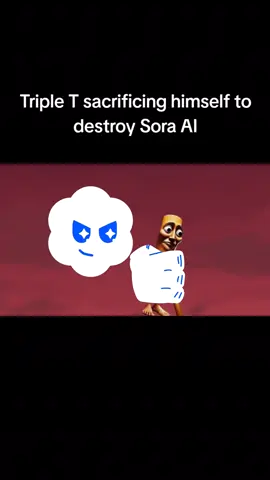 Triple T's sacrifice... #aislop #fyb #meme #triplet #brainrot 