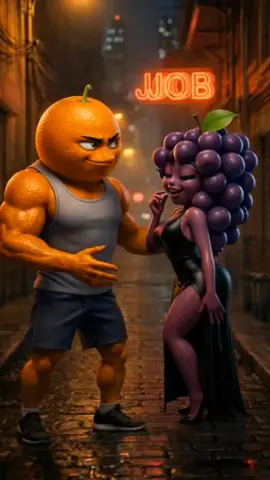 AMOR PROHIBIDO: La Historia Secreta de la Uva y la Naranja 🍇🍊💔#historia #amorprohibido #viral #emocionante #frutas #animacion #storytime #giroinesperado #fyp #parati #tendencia #romance #drama #shorts #videoviral
