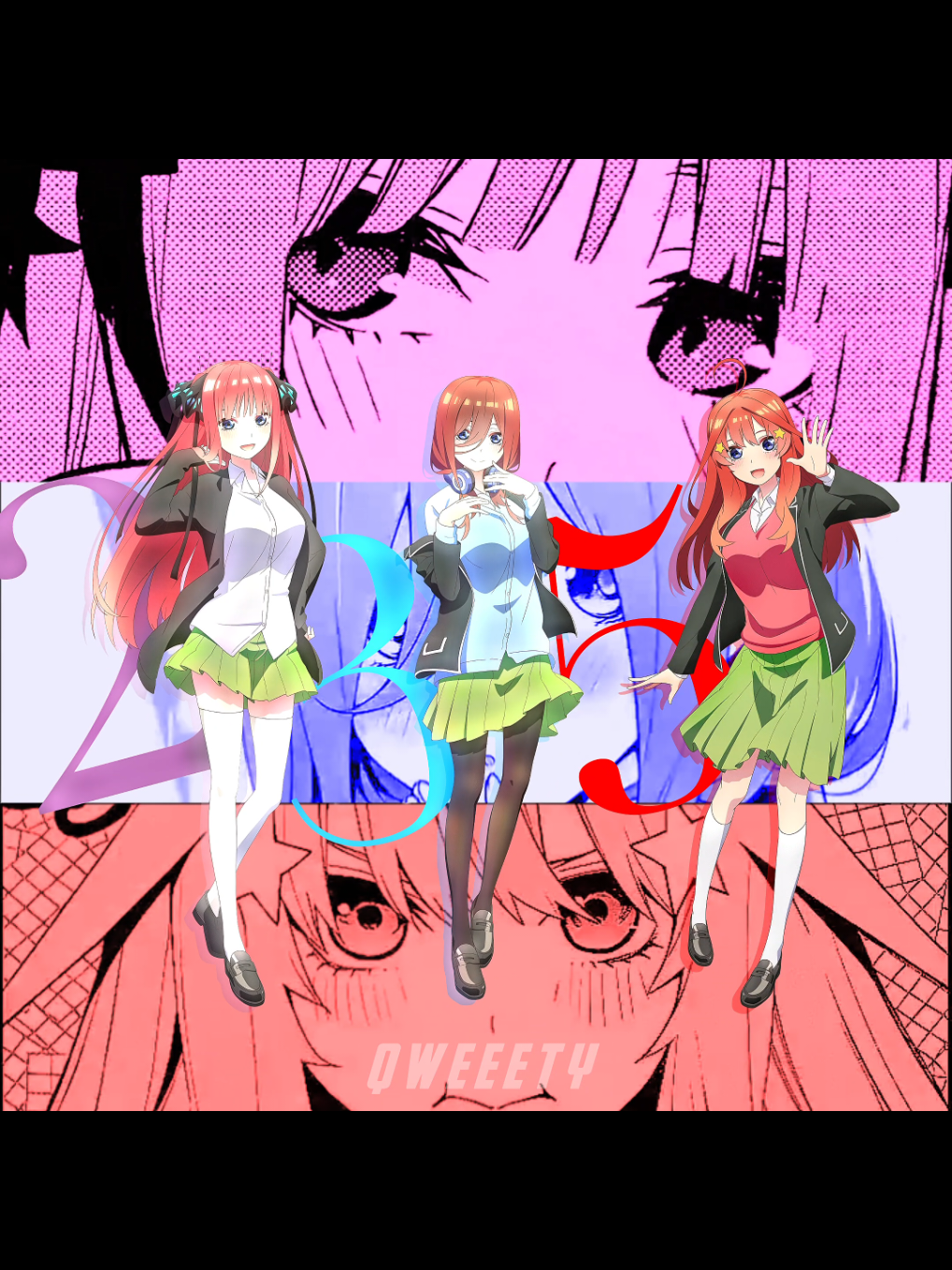 Best quintuplets🥰 #thequintessentialquintuplets #thequintessentialquintupletsseaon2 #mikunakano #nakanonino #nakanoit 