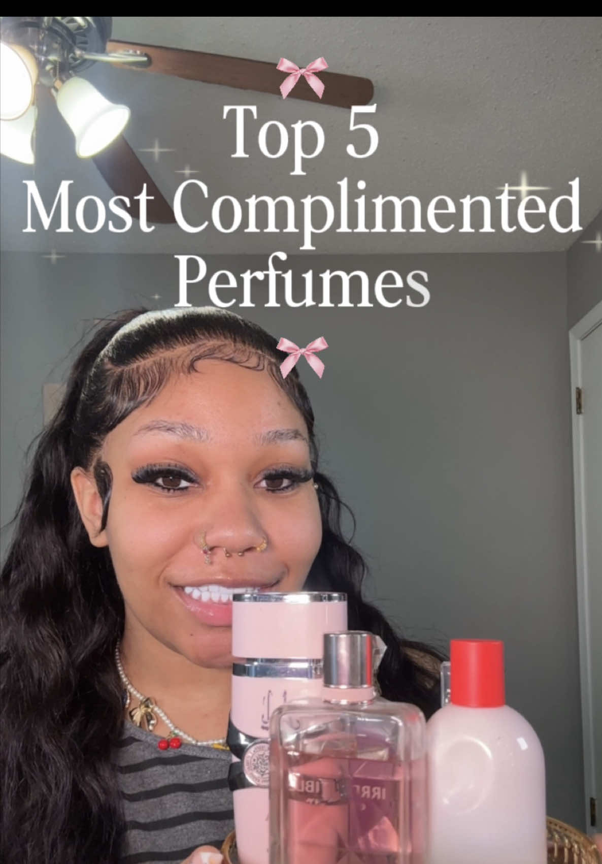 My Top 5 Most Complimented Perfumes By Men & Women 😍💞  What’s One Of Your Most Complimented Scents ? 👀 #fragrancetiktok #girlythings #mostcomplimentedperfume #favoritefragrances #perfumecollection 