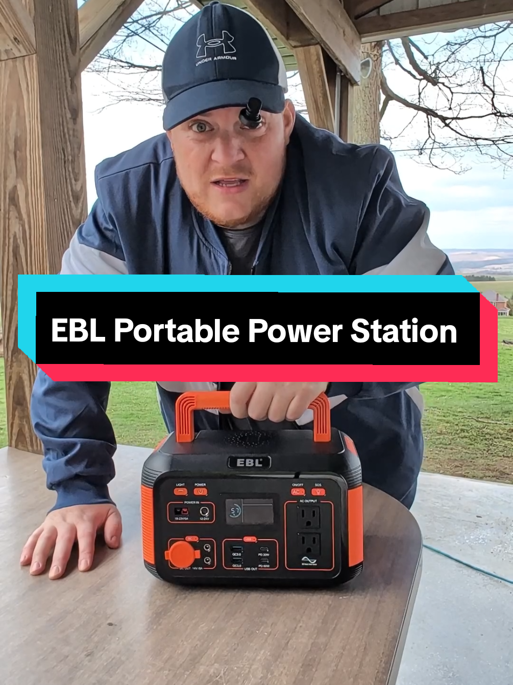 EBL500W Portable Power Station #ebl #power #powerstation #solarpower #charge 