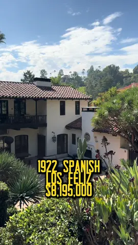 It’s hard to fathom the beauty of this 1922 Spanish estate, with its majestic, otherworldly garden🥀 Listed by Jenna Cooper, Compass 📍 Los Feliz 💵 $8,195,000 🏡 3 Bed | 4 Bath ✅ To work with me as your agent: 📨 Click the link in my bio #hometour #losfeliz #silverlake #hollywood #foryoupage 