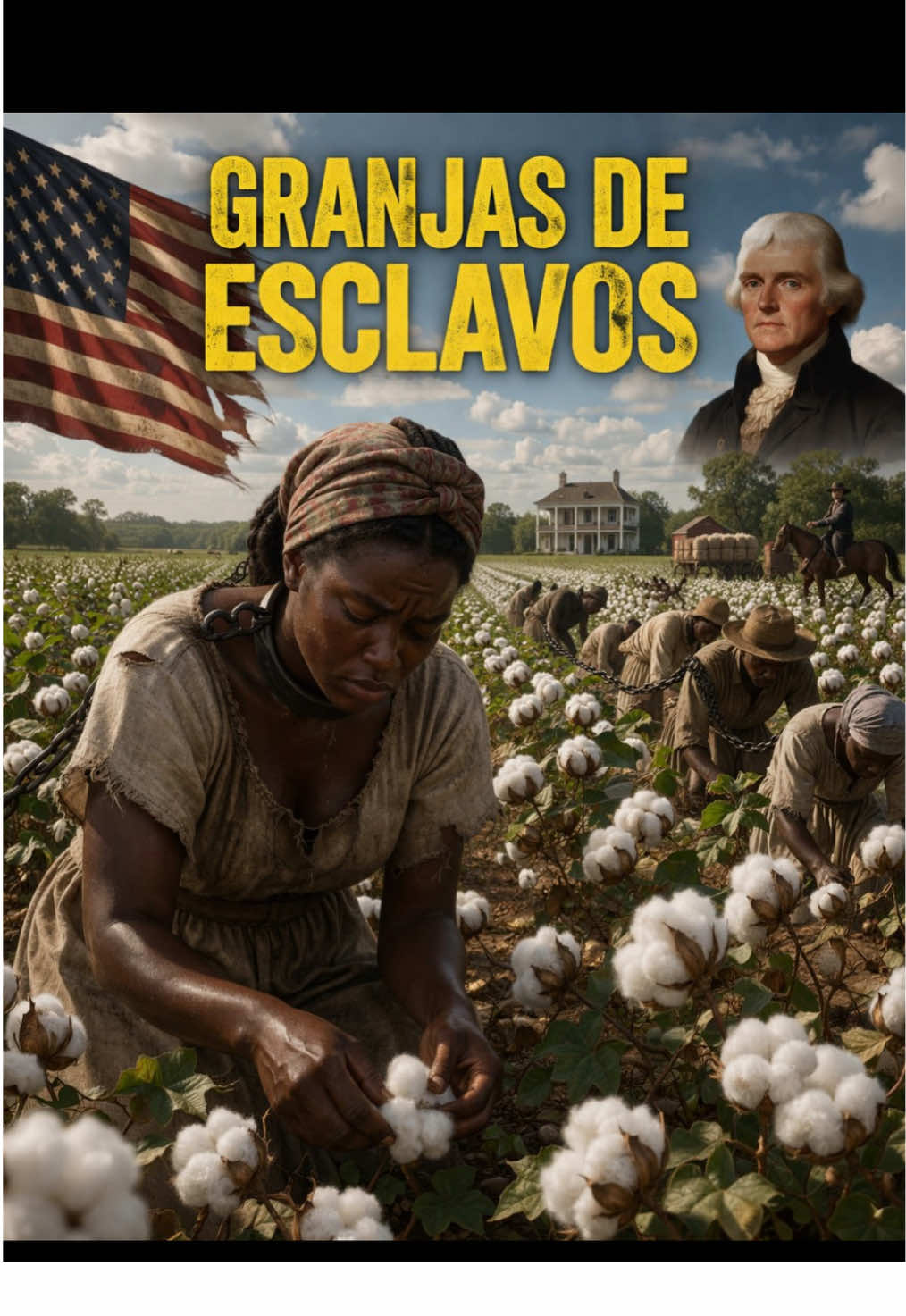 En Estados Unidos, especialmente en el sur durante los siglos XVIII y XIX, existieron plantaciones esclavistas donde personas afrodescendientes eran forzadas a trabajar en condiciones extremadamente duras, principalmente en cultivos como el algodón, el tabaco y el azúcar. Tras la prohibición de la importación de esclavos desde África en 1808, los propietarios comenzaron a depender del crecimiento natural de la población esclavizada. Esto llevó a prácticas coercitivas conocidas como “cría forzada” o slave breeding, en las que se incentivaba o forzaba la reproducción entre personas esclavizadas para aumentar la mano de obra. Estas prácticas implicaban una deshumanización profunda, ya que las personas eran tratadas como propiedad y recursos económicos. Algunas figuras históricas, como Thomas Jefferson, dejaron registros escritos que reflejan la mentalidad económica de la época. Jefferson, en sus notas y correspondencia, llegó a considerar el crecimiento de la población esclavizada como una ventaja económica, comparándolo con la inversión en ganado o tierras. Aunque sus escritos no siempre describen directamente prácticas sistemáticas de reproducción forzada, sí evidencian cómo muchos propietarios veían a las personas esclavizadas en términos de valor productivo y reproductivo, lo que contribuyó a la perpetuación de este sistema tras el fin del comercio transatlántico. English translation: In the United States, particularly in the South during the 18th and 19th centuries, there were slave plantations where African-descended people were forced to work under extremely harsh conditions, mainly in crops such as cotton, tobacco, and sugar. After the ban on the importation of enslaved people from Africa in 1808, slaveholders began to rely on the natural increase of the enslaved population. This led to coercive practices often referred to as “slave breeding,” in which reproduction among enslaved individuals was encouraged or forced to expand the labor force. These practices involved profound dehumanization, as people were treated as property and economic resources. #viral #viralvideo #fyp #trending #parati 