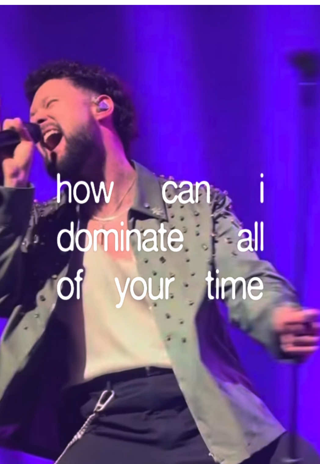 an underrated BANGER 🙂‍↕️🤍 #calumscott #peripheralvision #avenoirtour #seattle