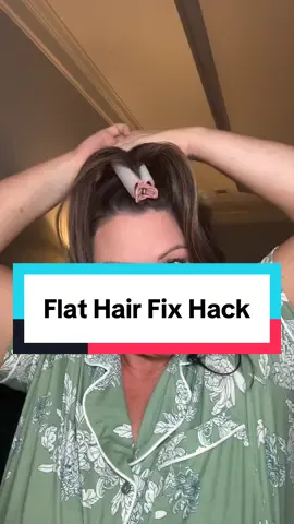 My hair always falls flat at the roots, but these @Kitsch velcro roller clips completely changed that. I clip them in while I’m getting ready and take them out to instant lift and a soft blowout look—no heat needed. Such an easy, low-effort way to make your hair look done. #flathairhack #volumehair #hairhacks #hairhacksandtips #kitsch 