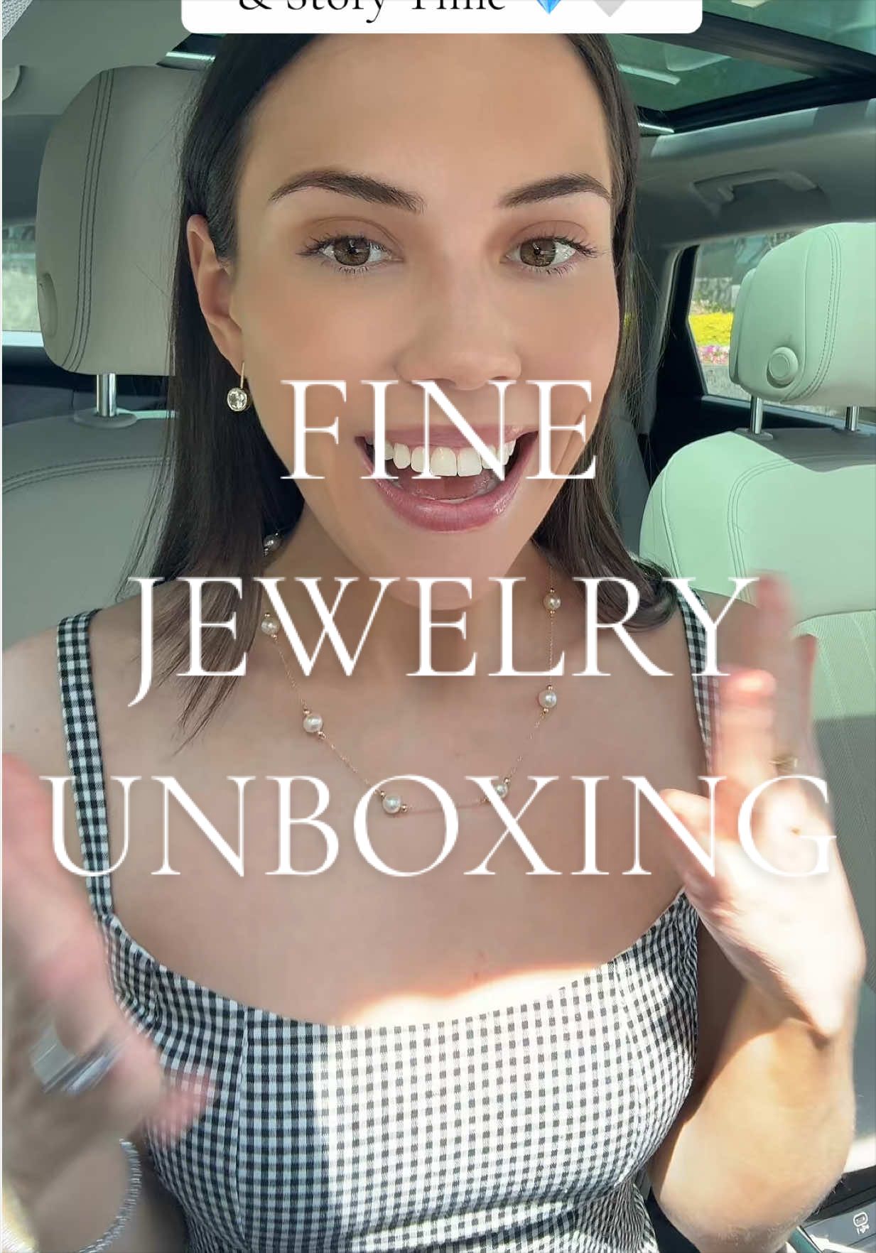 I know this was such a longgg winded story time and not something I usually talk about so feel free to watch on 2X if you need lol! But I really am so excited to be adding this piece to my collection! Thank you so much @Diamonds Direct and Jeweler’s Mutual! 🤍💎 #jewelryunboxing #socialanxiety #finejewlery 