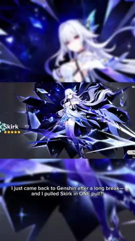 I found out she’s useless without Escoffier 💀. Okay… I’ll just display her for now. #GenshinImpact #genshin #skirk 