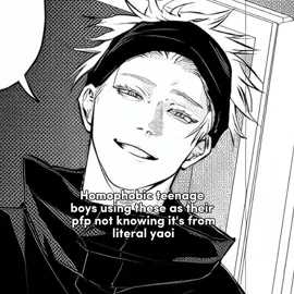It’s always that gojo pfp too 🫩 #Anime #boyslove #yaoi #gojosatoru #fyp 