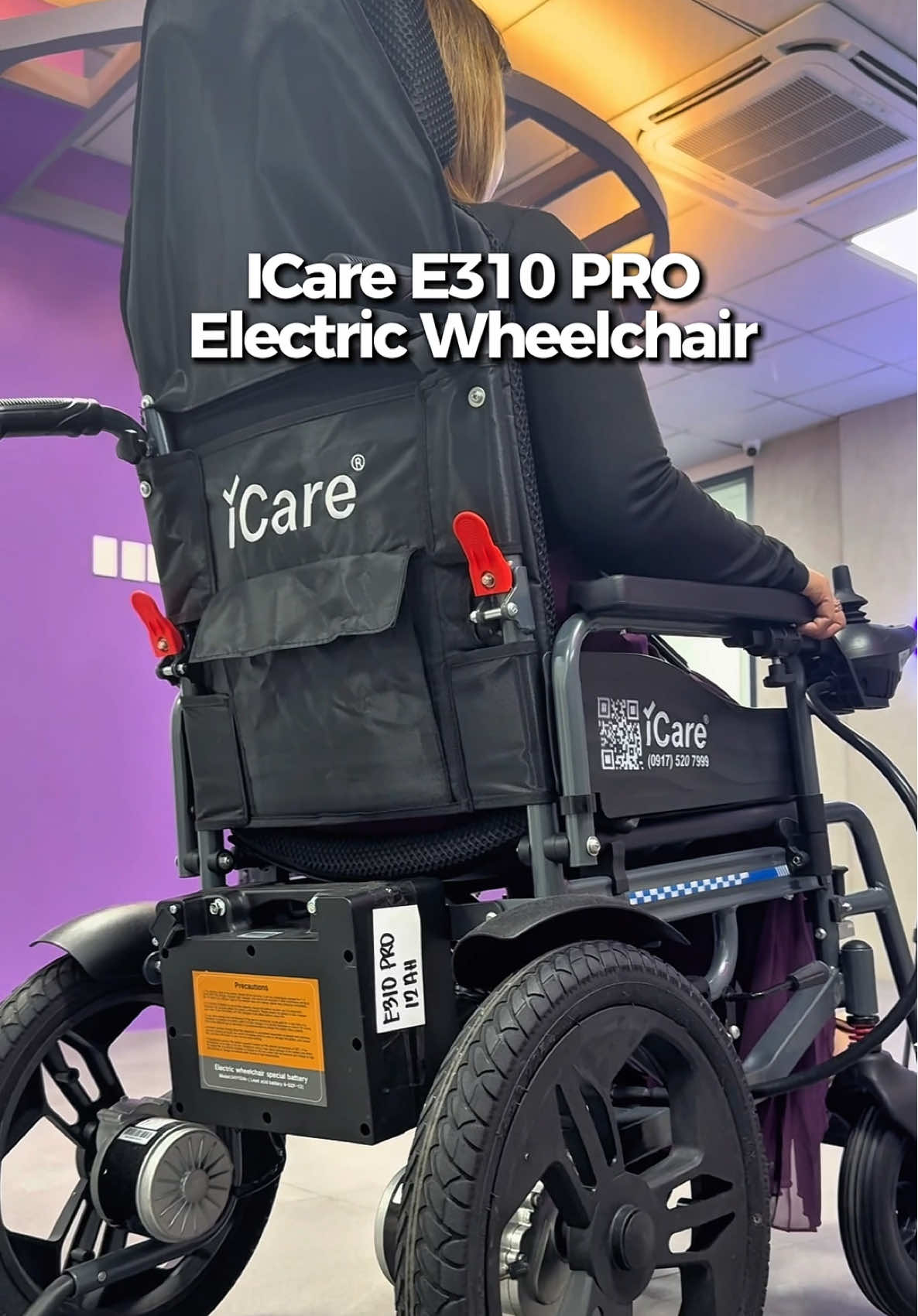 Looking for safe, smooth, and comfortable mobility? ✨ The @iCare.ph E310 PRO Electric Wheelchair is built with a reinforced steel frame, smart AI braking, smooth joystick control, and suspension for steady rides kahit uneven floors. 💺 Foldable, easy to carry, with detachable battery, controller, and breathable padding — perfect for everyday use and travel! 🙌 #iCarePH #icarewheelchair #icareelectricwheelchair #wheelchairrecos 