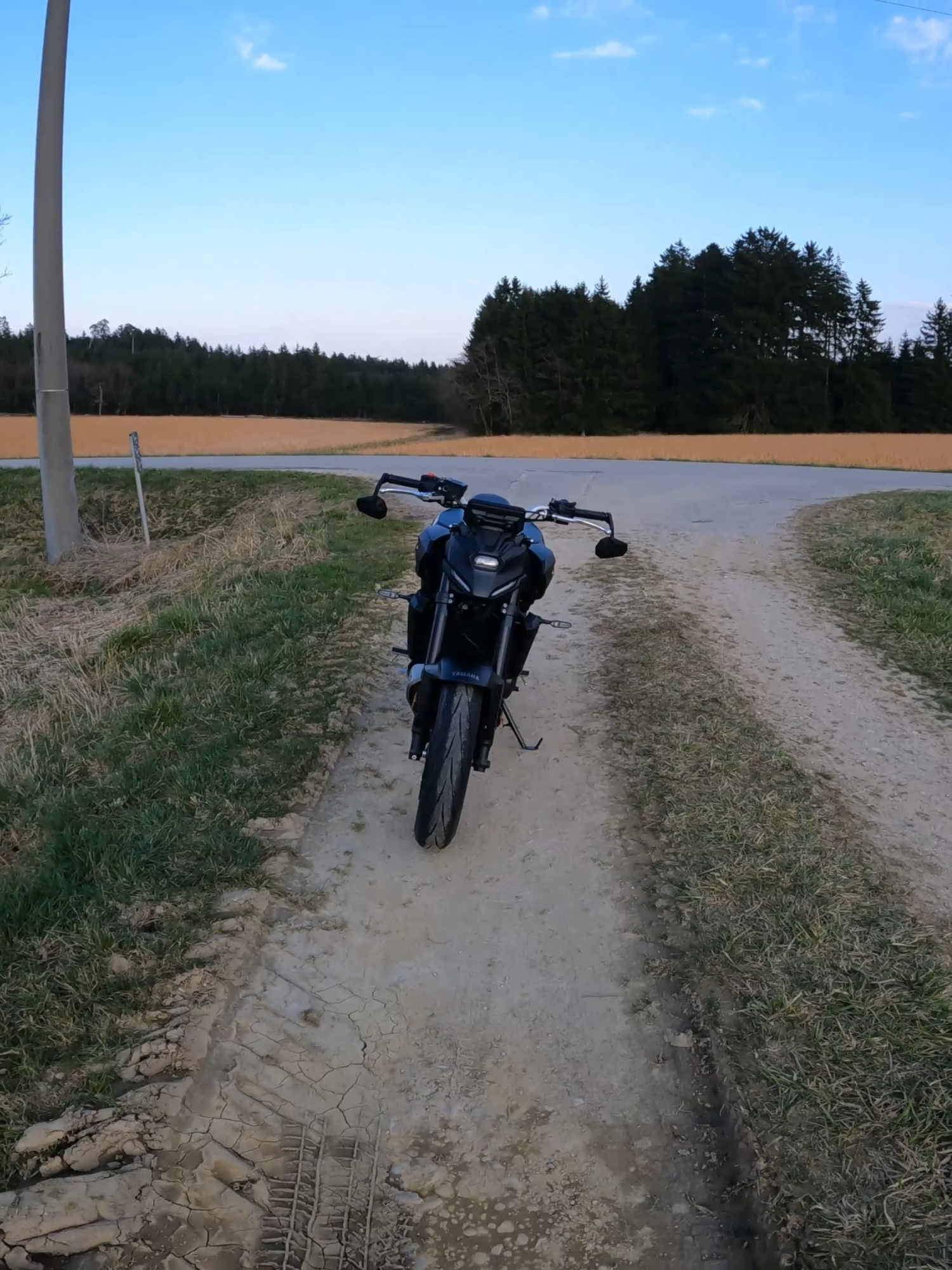 Was Spiegel an der MT07 einfach ausmachen.. #Mt07 #2025 #New #Mirror
